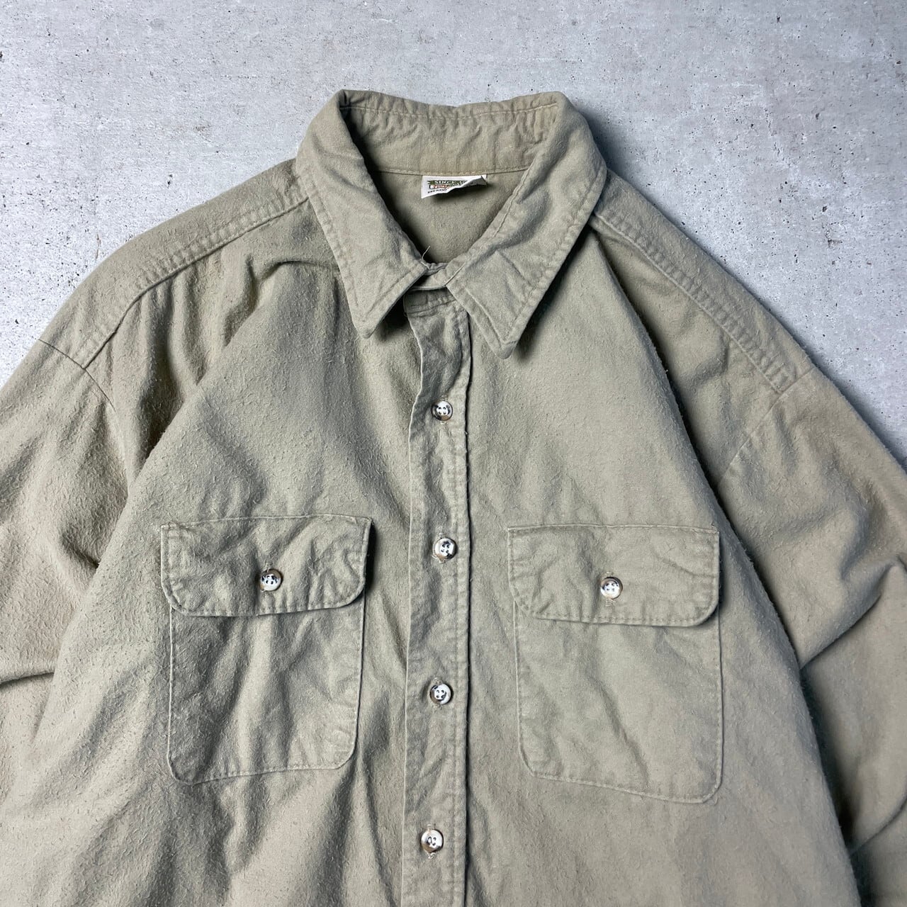 90年代 USA製 FIVE BROTHER ファイブブラザー シャモアクロスシャツ 