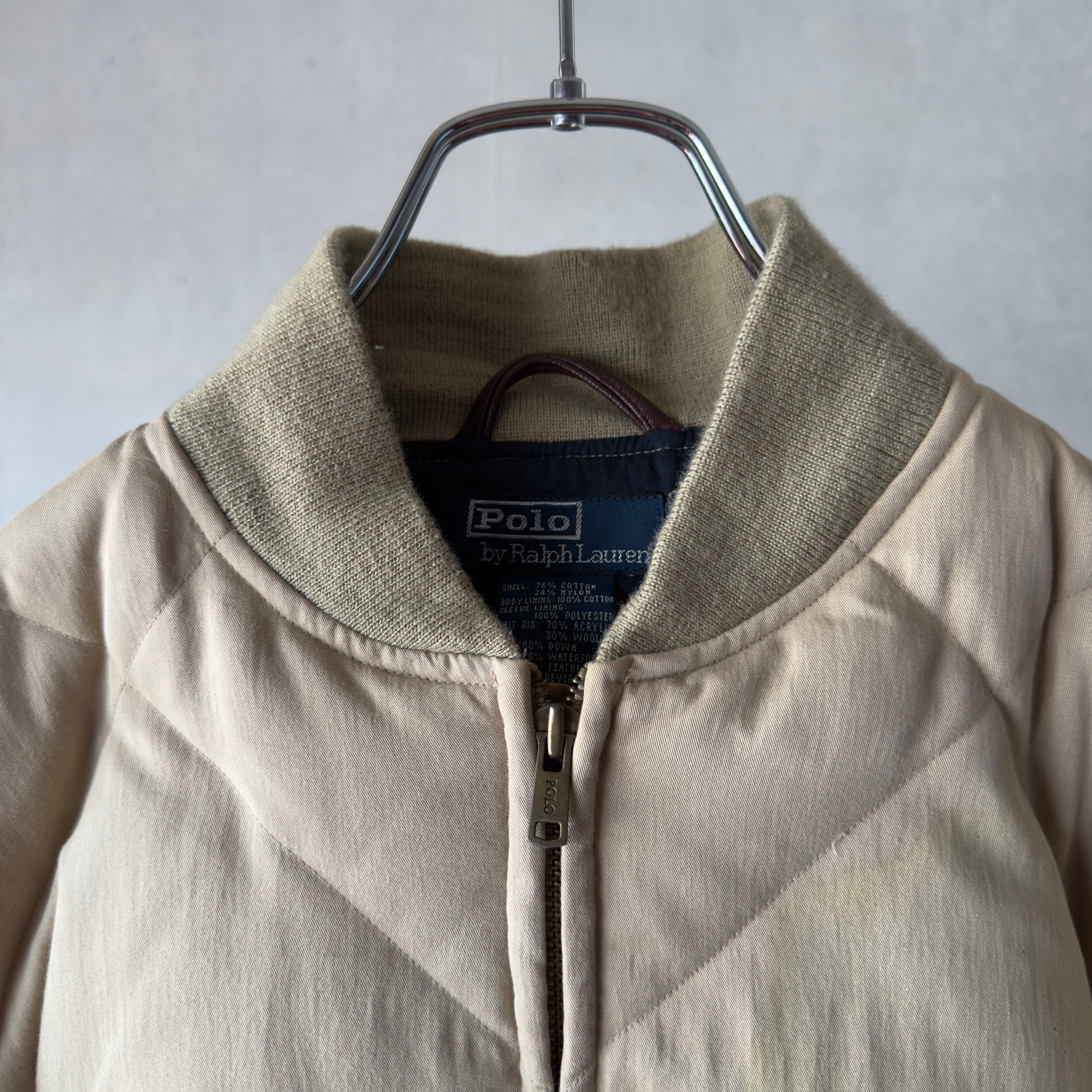 90s Ralph Lauren スカイライナー　ポニー無し 90s ralphlauren ポニー無し レザージャケット L/ラルフローレン