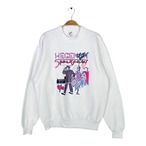 90s ジャージーズ USA製 ヴィンテージ グラフィック スウェット 白 JERZEES サイズM 古着 CF1003