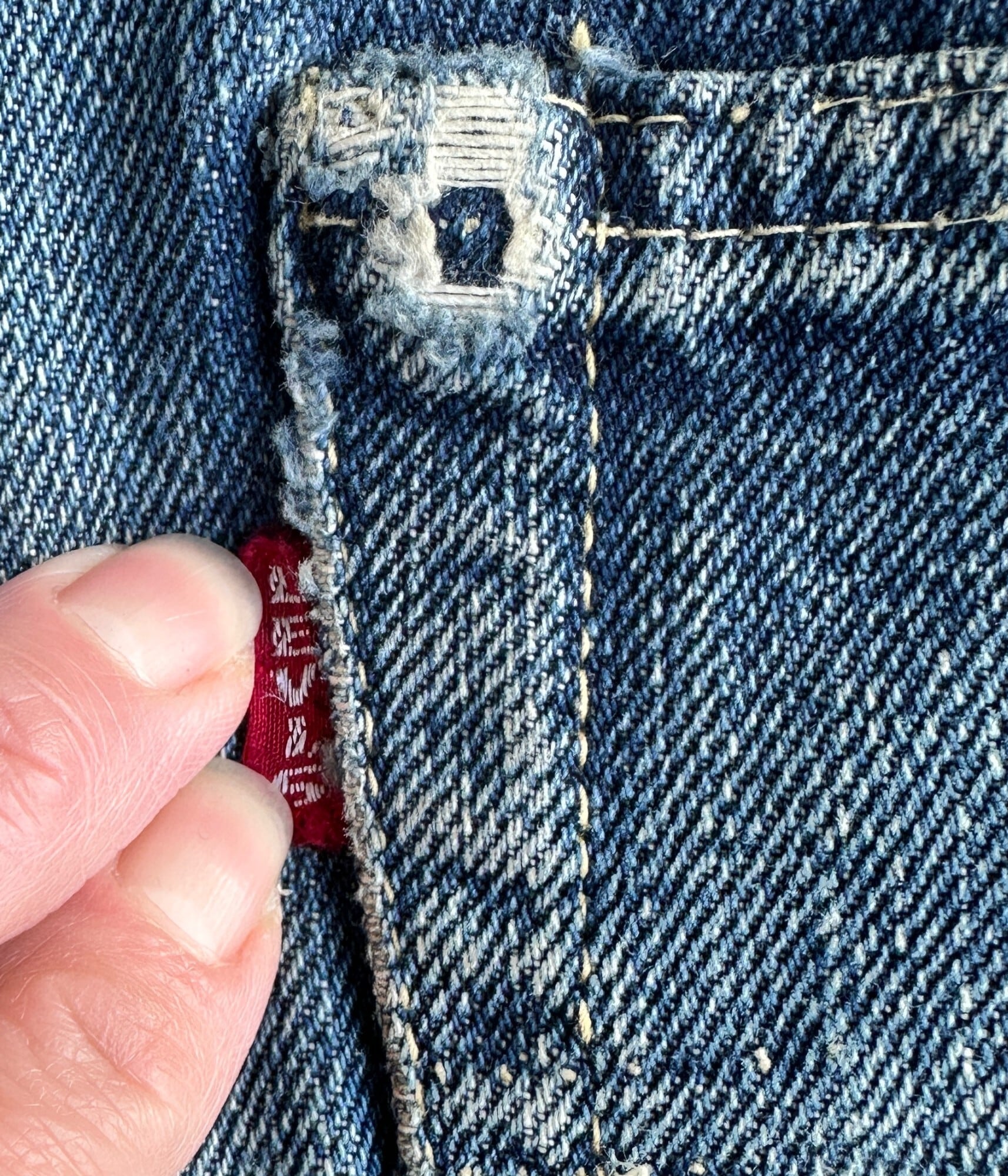 40s Levi's- Vintage 501xx BIG-E 47model denim pants 40s Levi's- Vintage 501xx BIG-E 47model denim pants