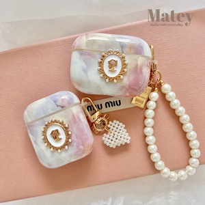 Matey original♡ フレンチカメオ大理石ケース【AirPods 1,2 / pro / 3】