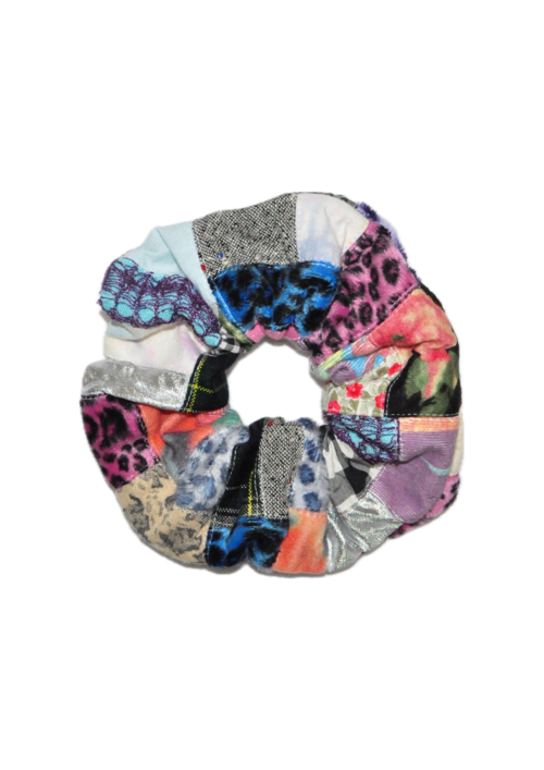 patchwork scrunchie ③