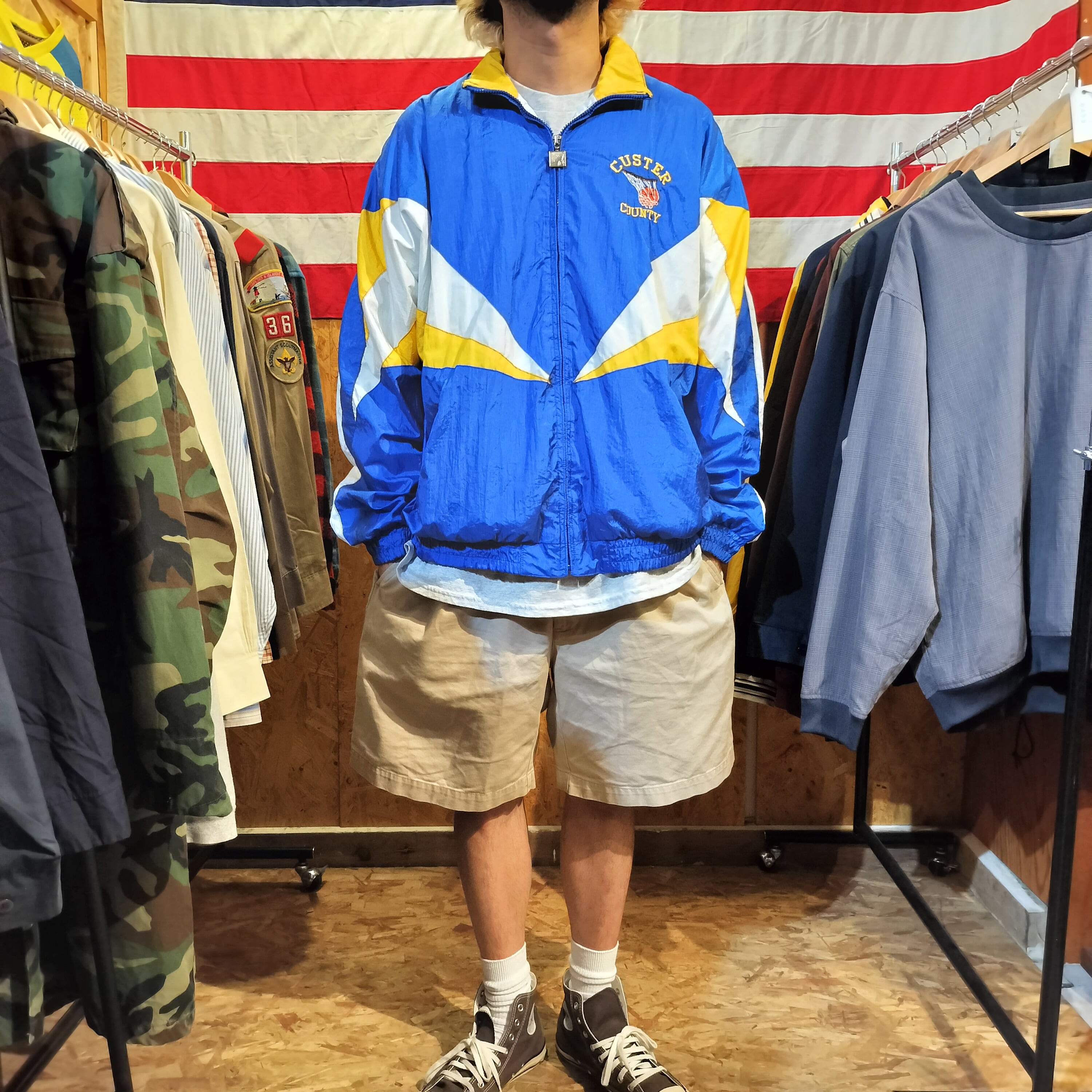 80s 90s USA製 MAC TOOLS フルジップ ナイロンジャケット L 80s 90s USA製 MAC TOOLS フルジップ ナイロンジャケット L 2025