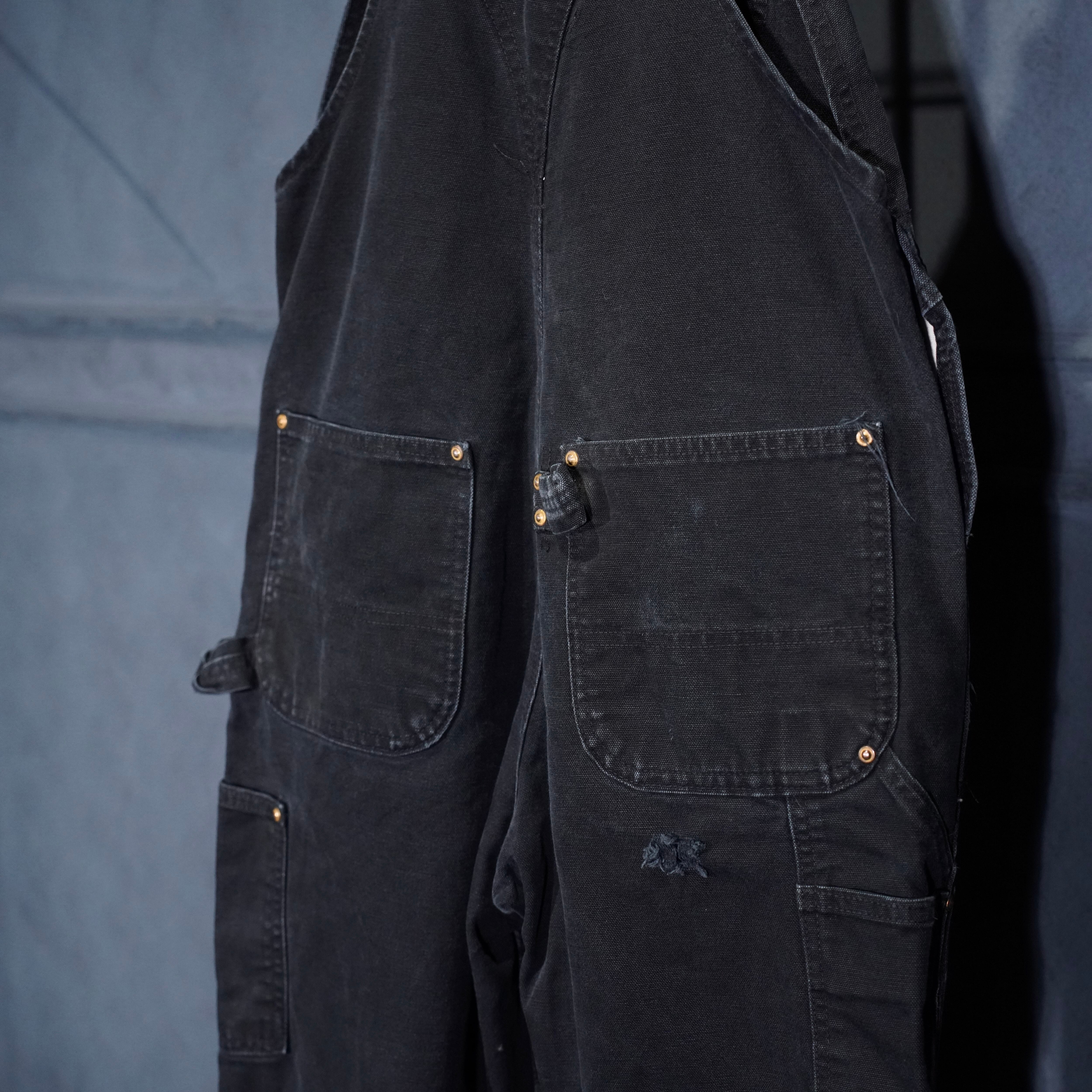 80's USA VINTAGE Carhartt FADED DESIGN DUCK OVERALL/80年代アメリカ