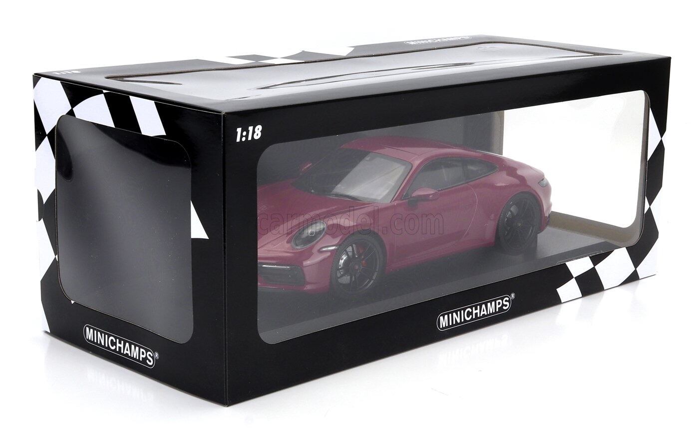 ミニチャンプス 1/18 ポルシェ904カレラ GTS Minichamps 1:18 1964赤年に建てポルシェ904カレラGTS モデル 車