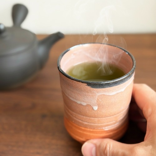 マイケル マルティノ　【 皮鯨 切立湯呑 】　工房：五反林窯