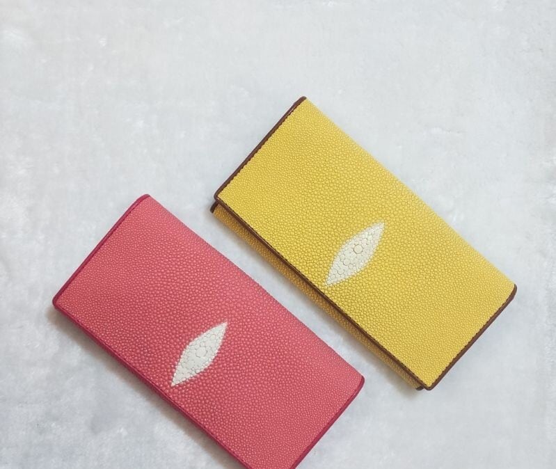 スティングレイ 財布 二つ折り スティングレイ エイ革 二つ折り財布