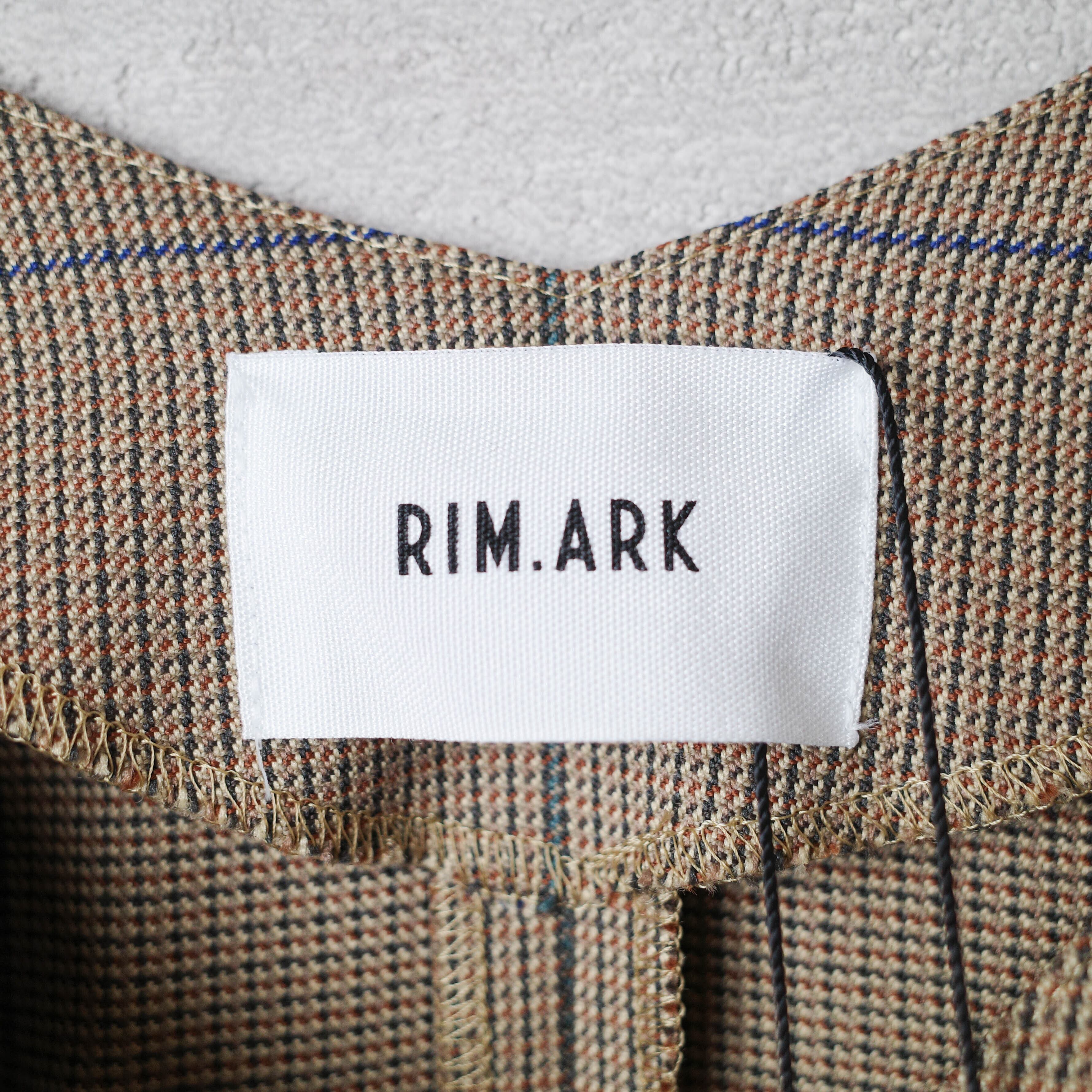 [NEW] RIM･ARK	CHECK LONG SLEEVE ONEPIECE 460CAL33-0530