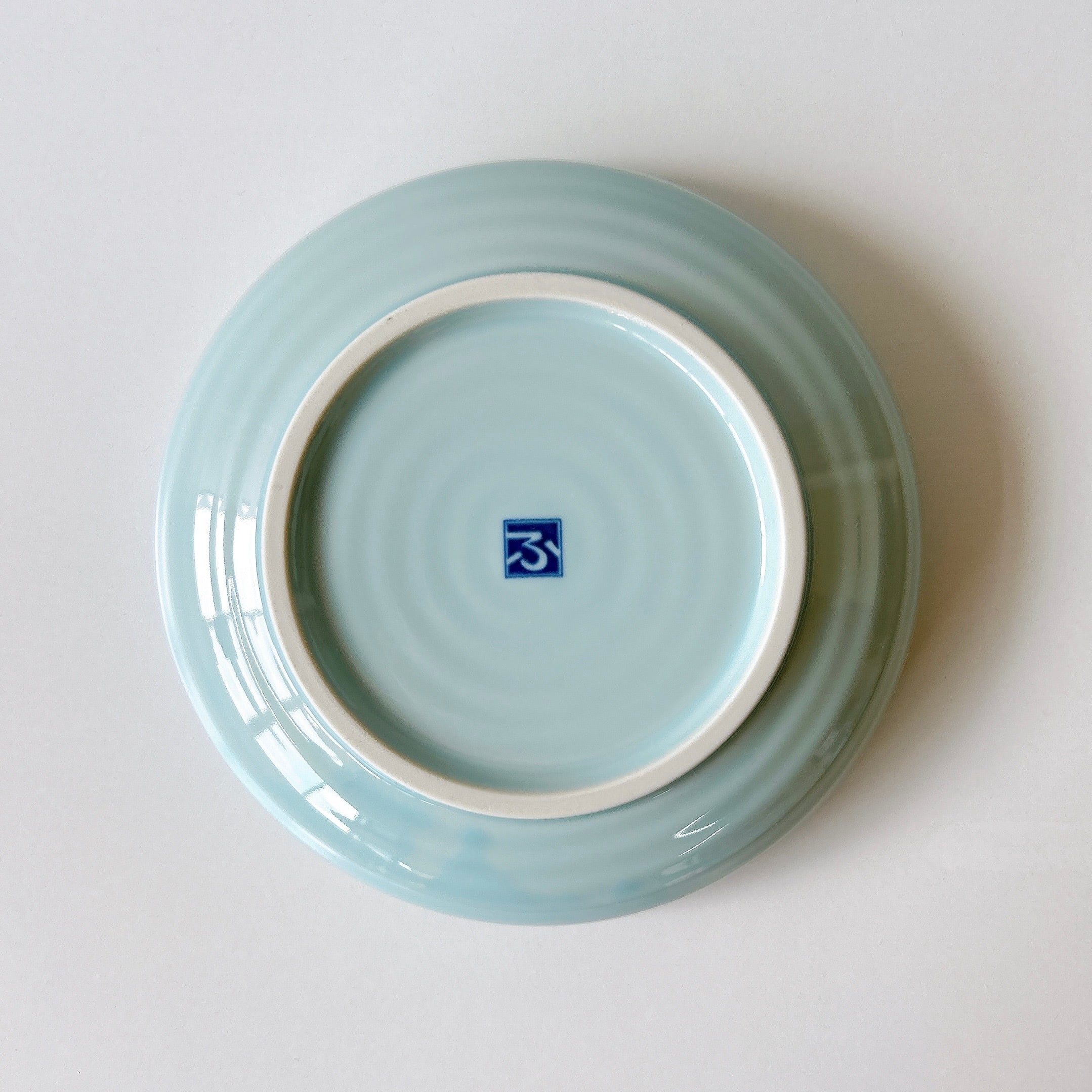 マザーグース あざらし UN型60皿 ラウンド みずいろ | FUTADA