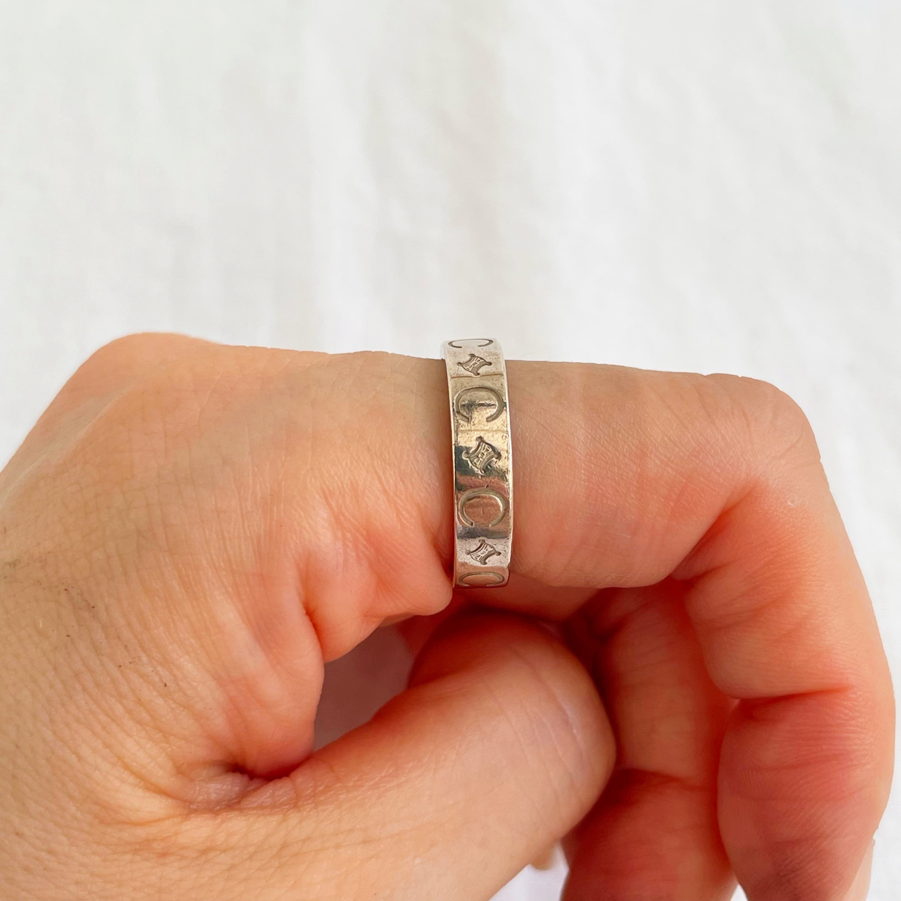 CELINE silver925 macadam ring 【12】 | TOKYO LAMPOON online shop CELINE silver925 macadam ring 【12】 | TOKYO LAMPOON online shop