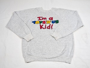 80's TOYSRUS 《I'm a TOYSRUS Kid》sweatshirt M