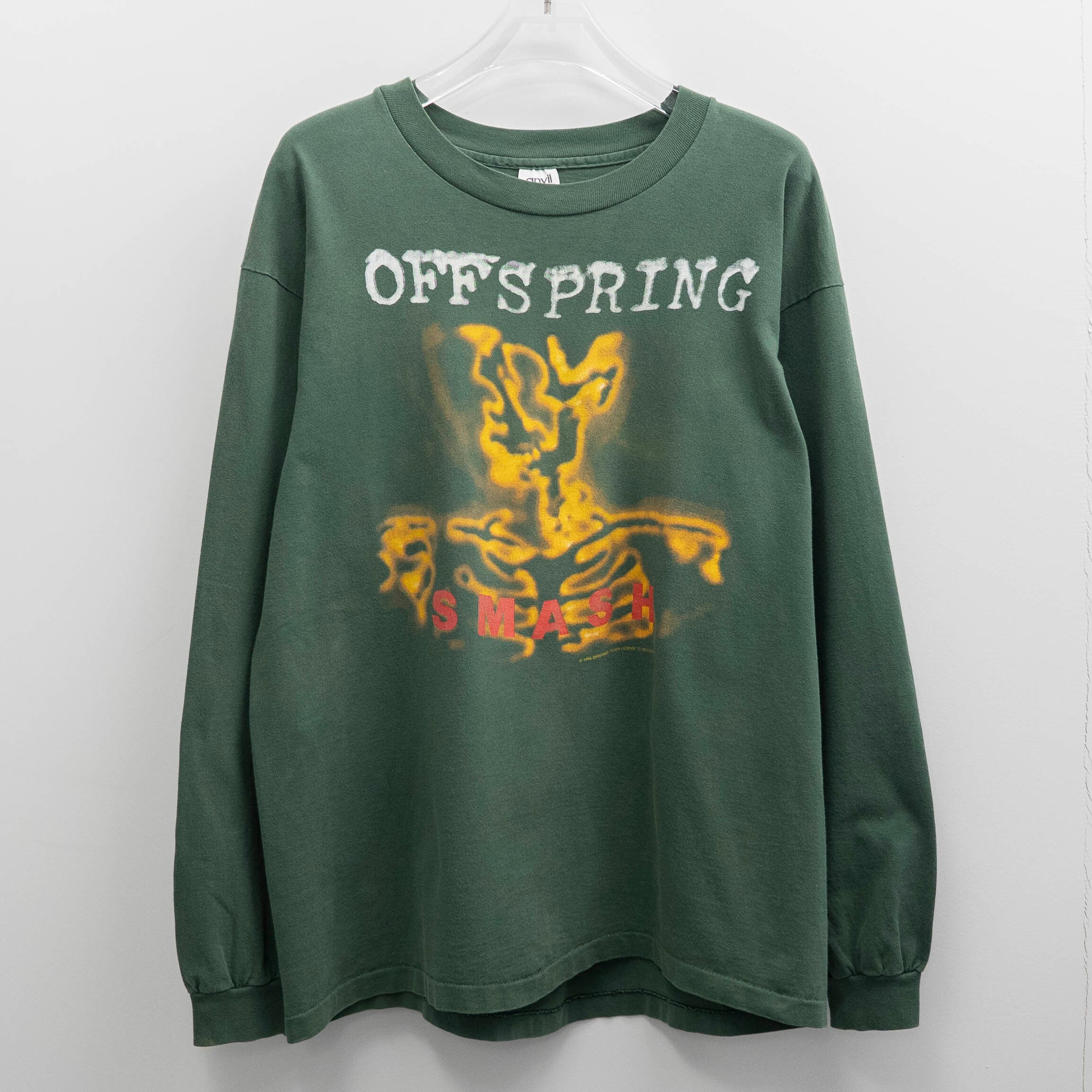 The Offspring " Smash Green L/S " Anvil XL【A12-182】