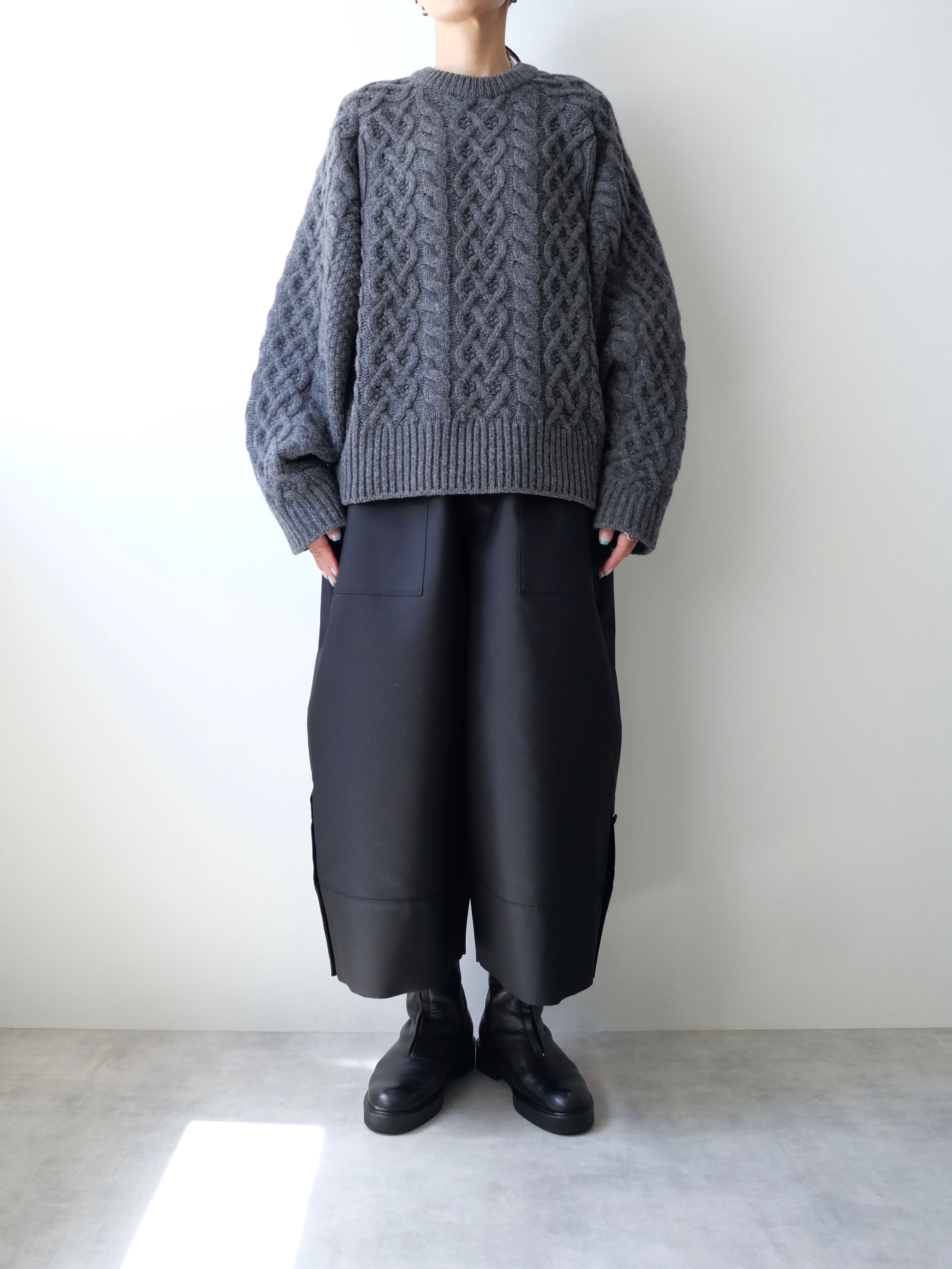 パンツ TENNE HANDCRAFTED MODERN ALL-IN-ONE TENNE HANDCRAFTED MODERN / overall pants（BLACK） | t a - n a