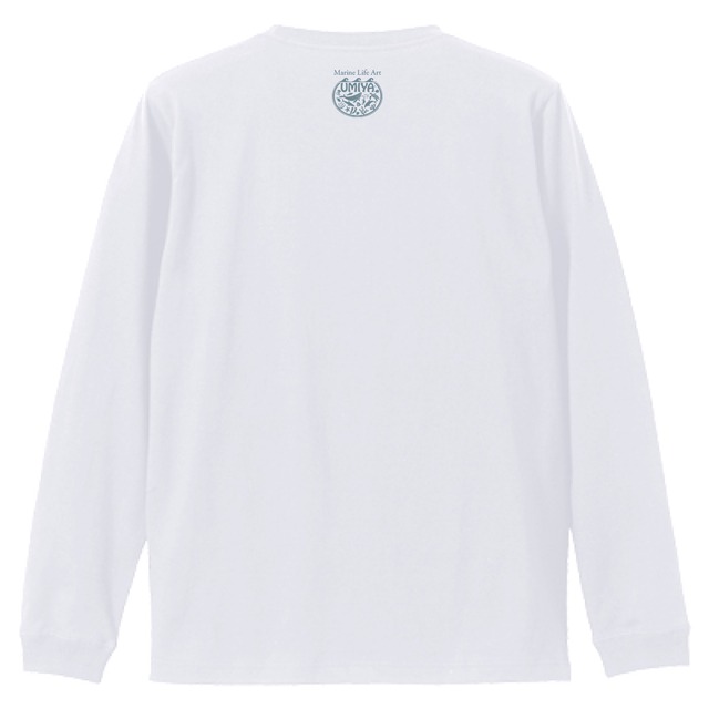 【長袖Tシャツ（ロンT） United Athle 5.6oz】氷原の隣人（アザラシとペンギン）