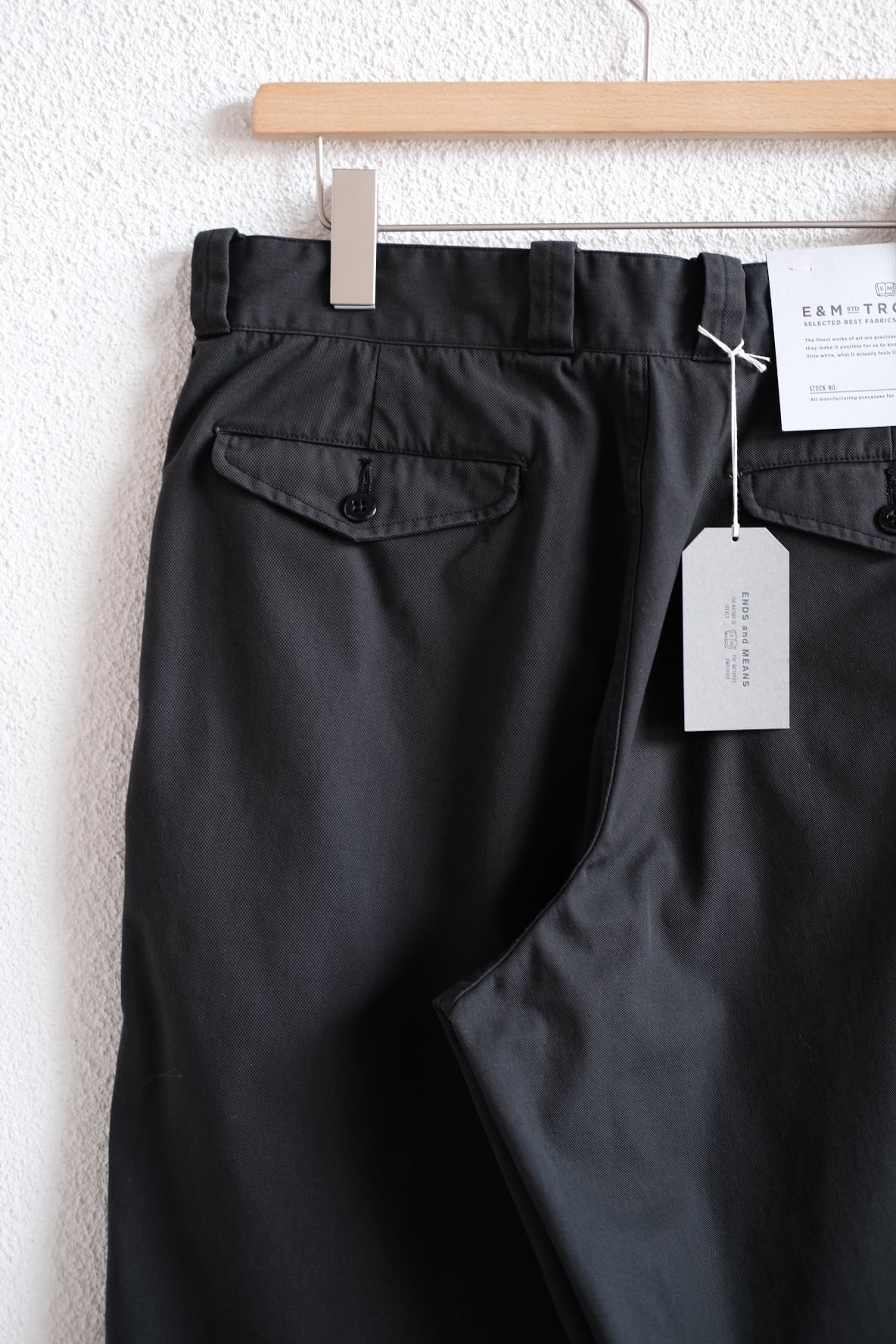 ENDS and MEANS＜エンズアンドミーンズ＞Army chino | Inhigh