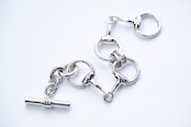 BN-080 Horse bit bracelet double