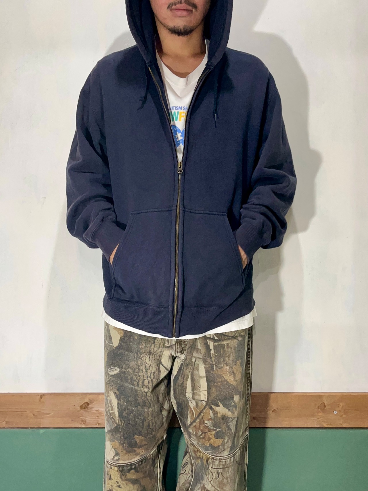 90's OLD UNIQLO Full Zip Parker【XL】