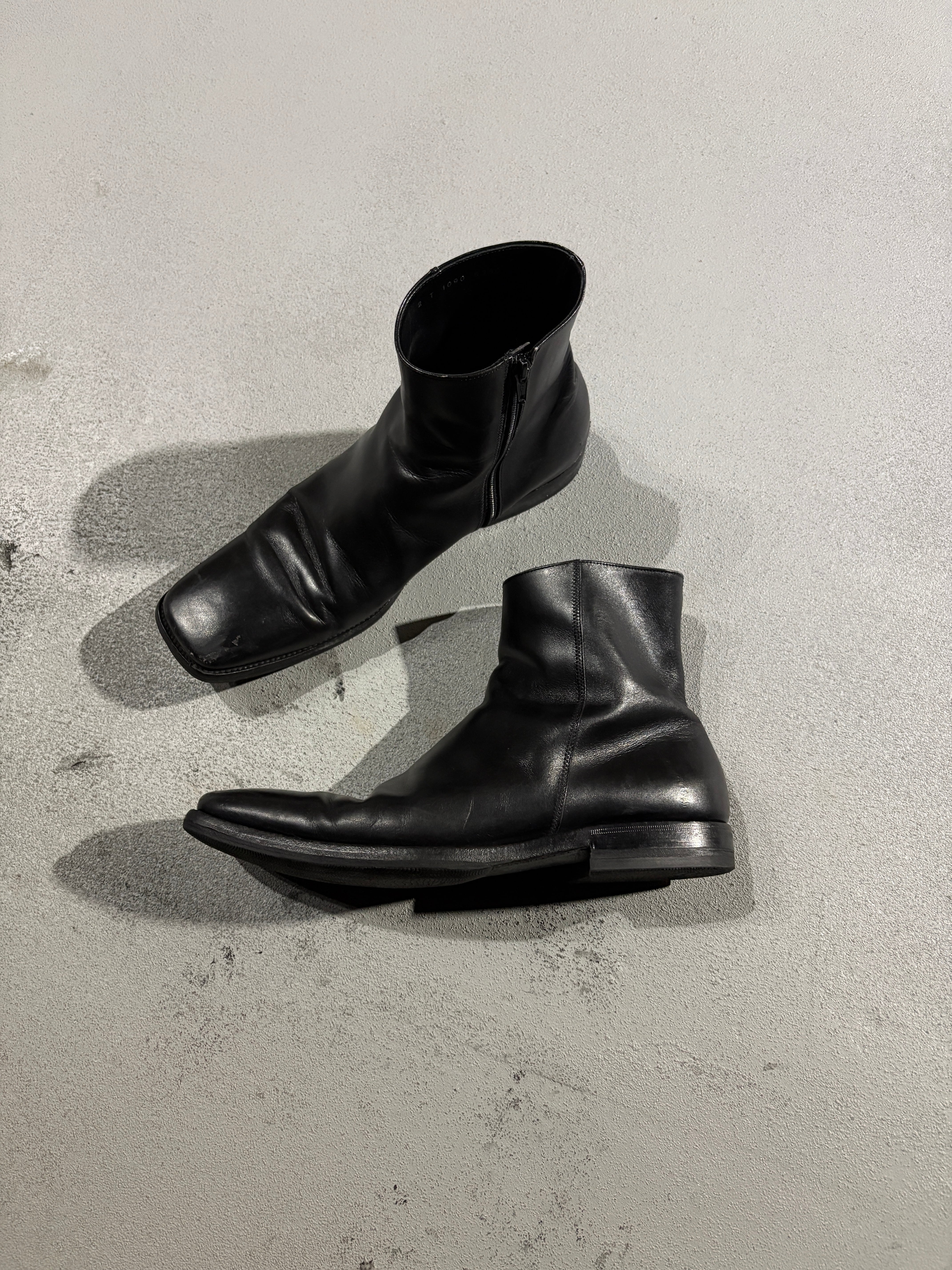 PRADA SPORT velcro leather shoes black | epicyard