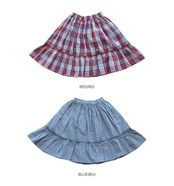 韓国子供服 / 26Autumn / 〖取寄〗Mardi Amber / プロムチェックスカート / キッズ服 *XS~XXL*