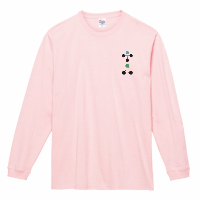 【関税込み】SUNNEI ホワイト ライン 長袖Tシャツ 長袖Tシャツ(粘菌文字)ホワイト | 千品山林社