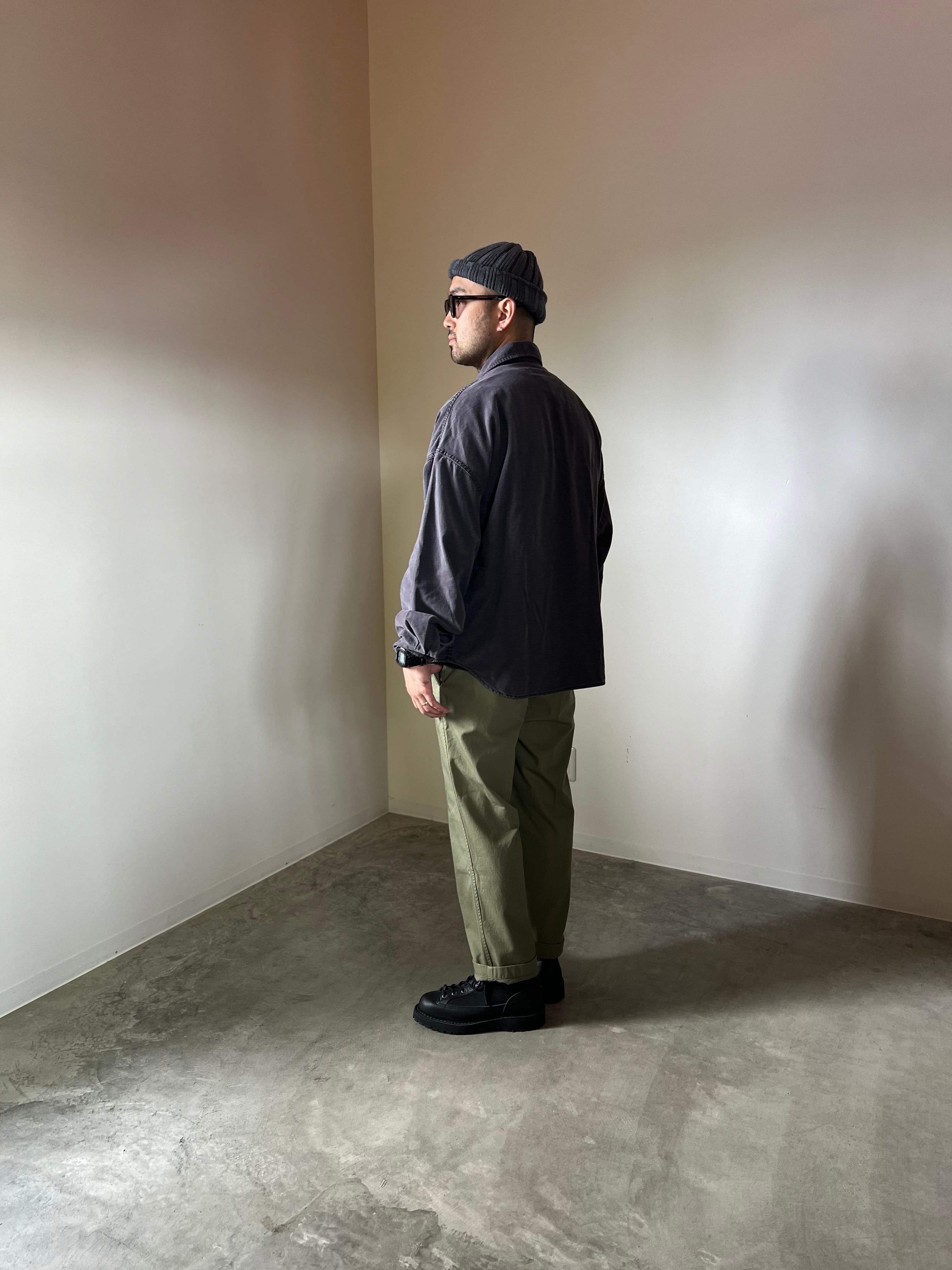 レミレリーフ　WIDE MILITARY SHIRT RN2043SDL 楽天市場】レミレリーフ REMI RELIEF RN2043SDP WIDE MILITARY SHIRT