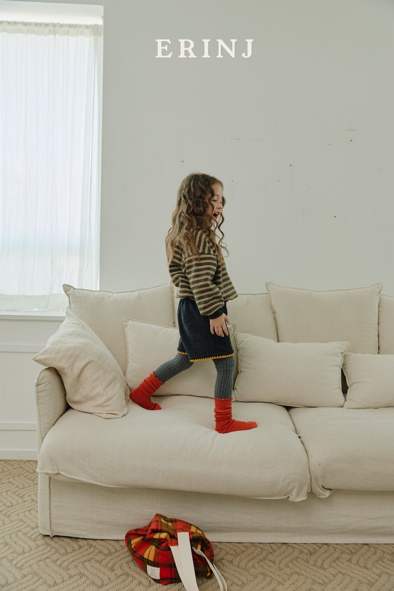 ERIN J［取寄］clam mellow half pants 26winter