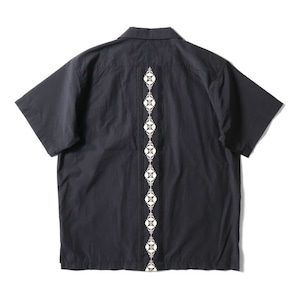 HOUSTON / EMB CUBA SHIRT - BOTANICAL - / キューバシャツ / 41218