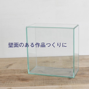 【ガラス容器】フィット200ｘ100High（200ｘ100ｘｈ200ｍｍ）◆苔壁のある作品つくりに