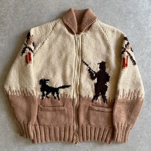 1990s〜  UNKNOWN Cowichan Knit Sweater  S位　G176