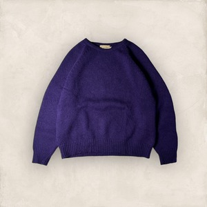 "80's L.L.Bean" wool knit