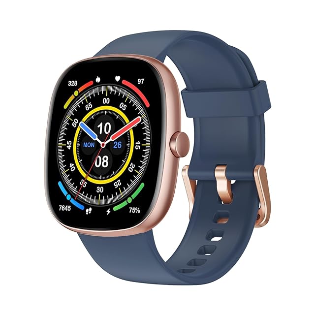 RUIMEN スマートウォッチ iPhone アンドロイド 対応 通話機能付き