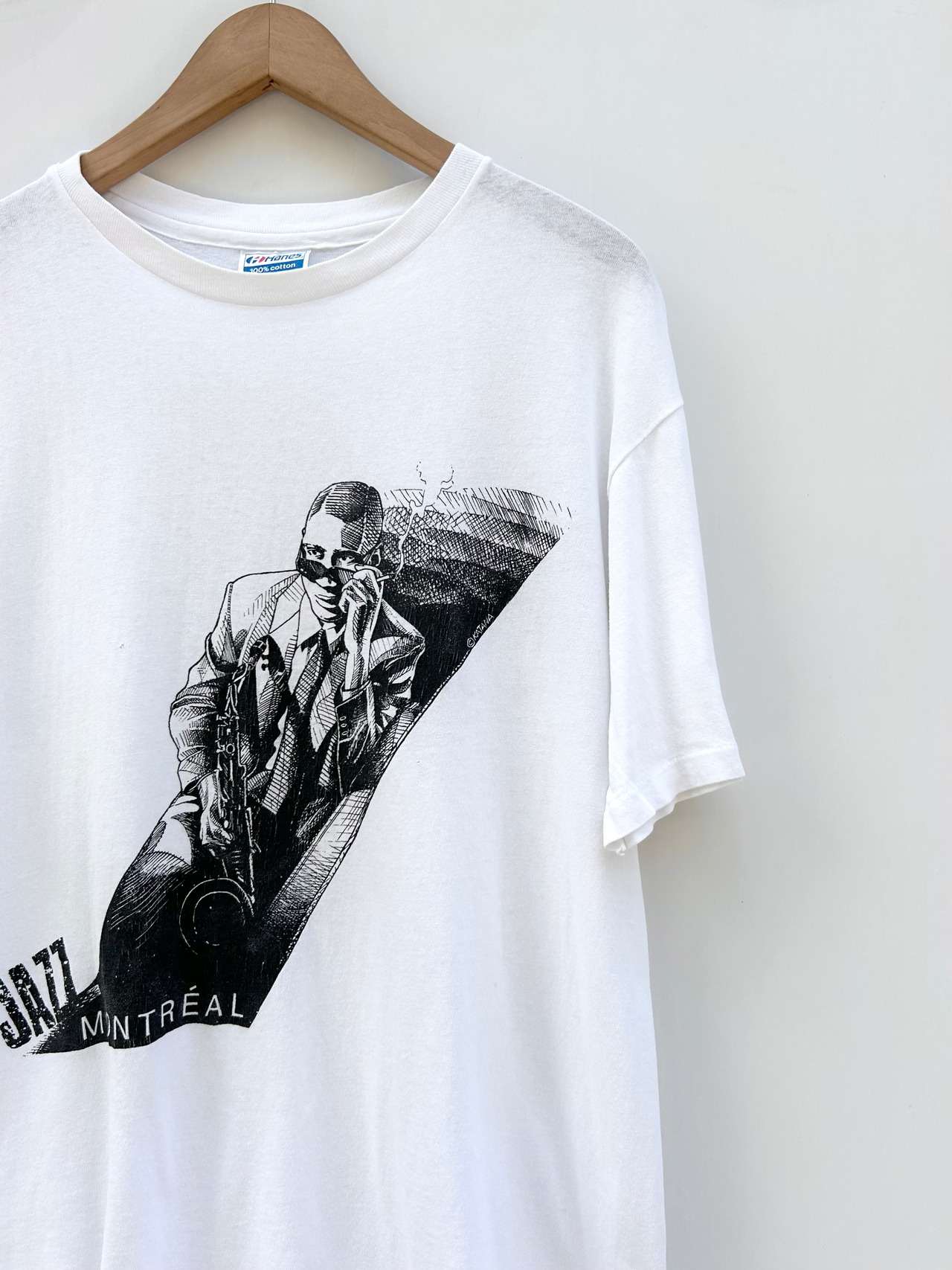 90s "MONTREAL JAZZ" Tee MADE IN USA Size XL