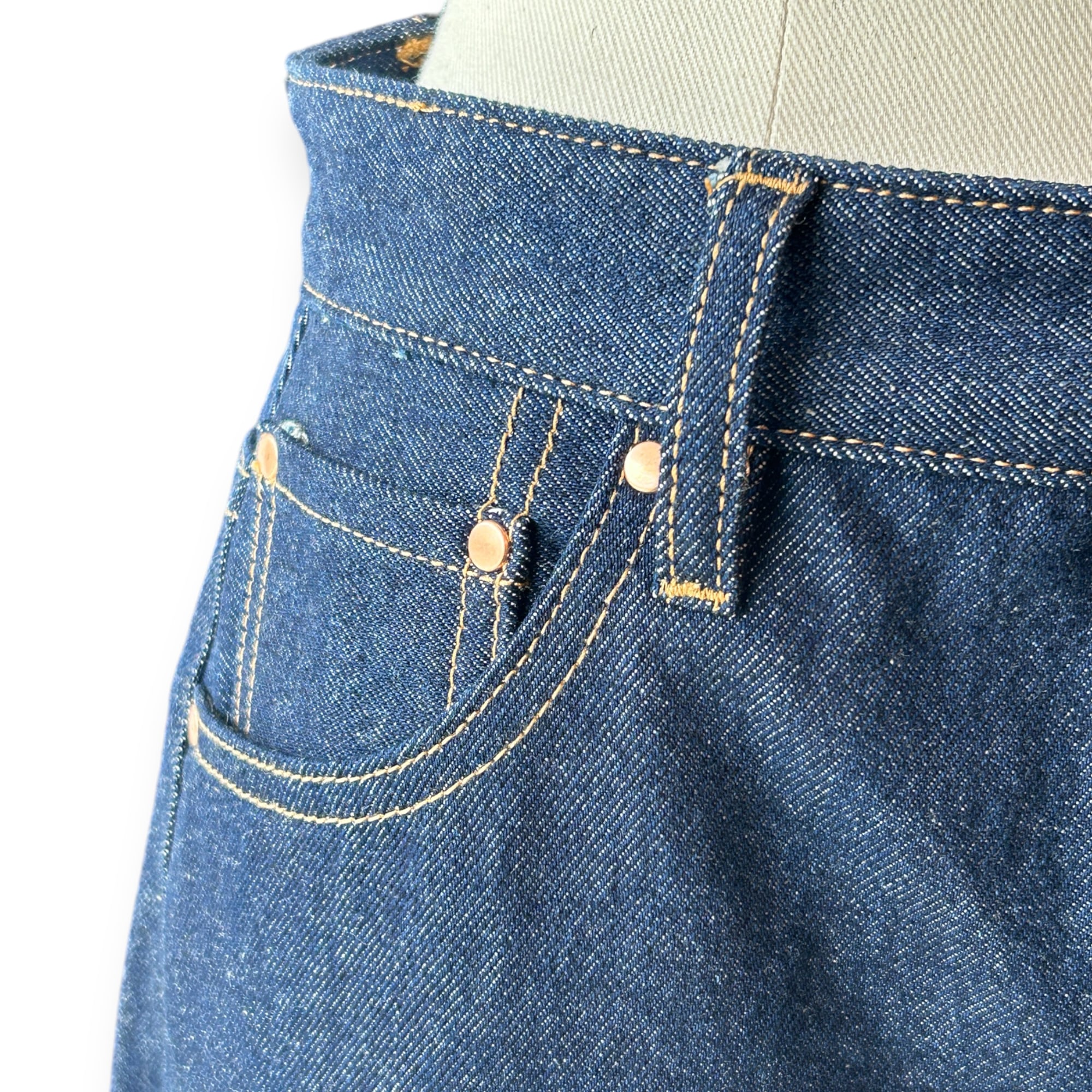 ウェア 303 UNIONSLACKS 303D DENIM ユニオンスラック 303D｜インディゴ（金