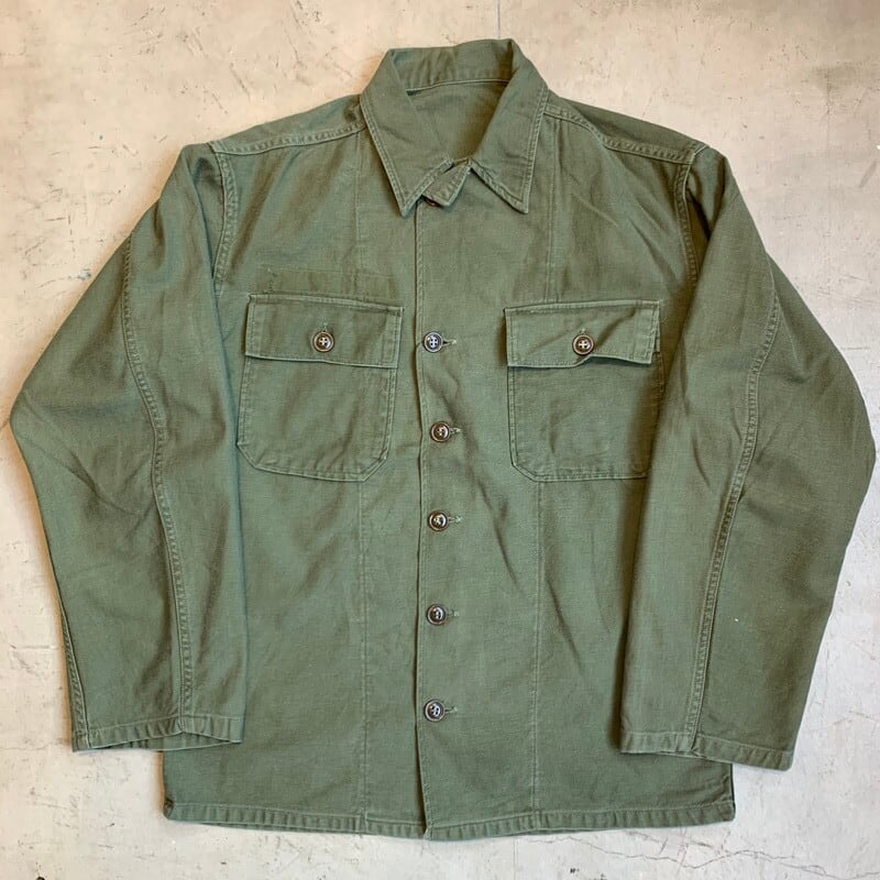 【希少】50’s US ARMY 1st ユーティリティシャツ vintage