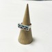 Daedalus 950 Silver Enamel Wave Ring