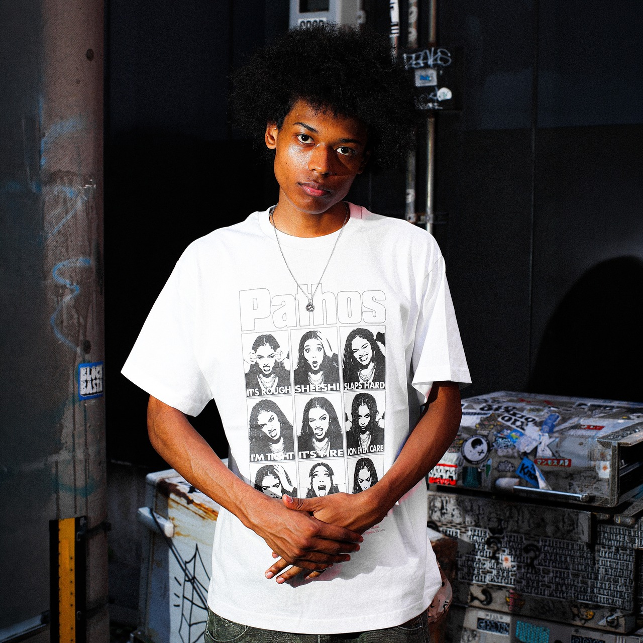 PATHOS PREMIUM COTTON BOX TEE
