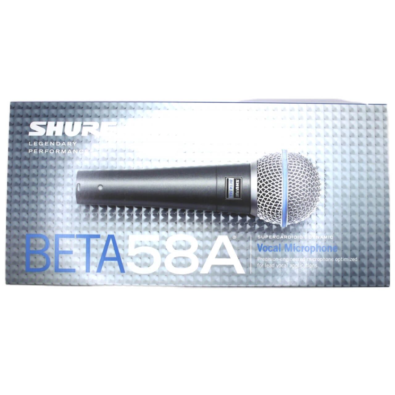 SHURE シュア Beta58A-J ボーカル用ダイナミックマイク | 西尾楽器