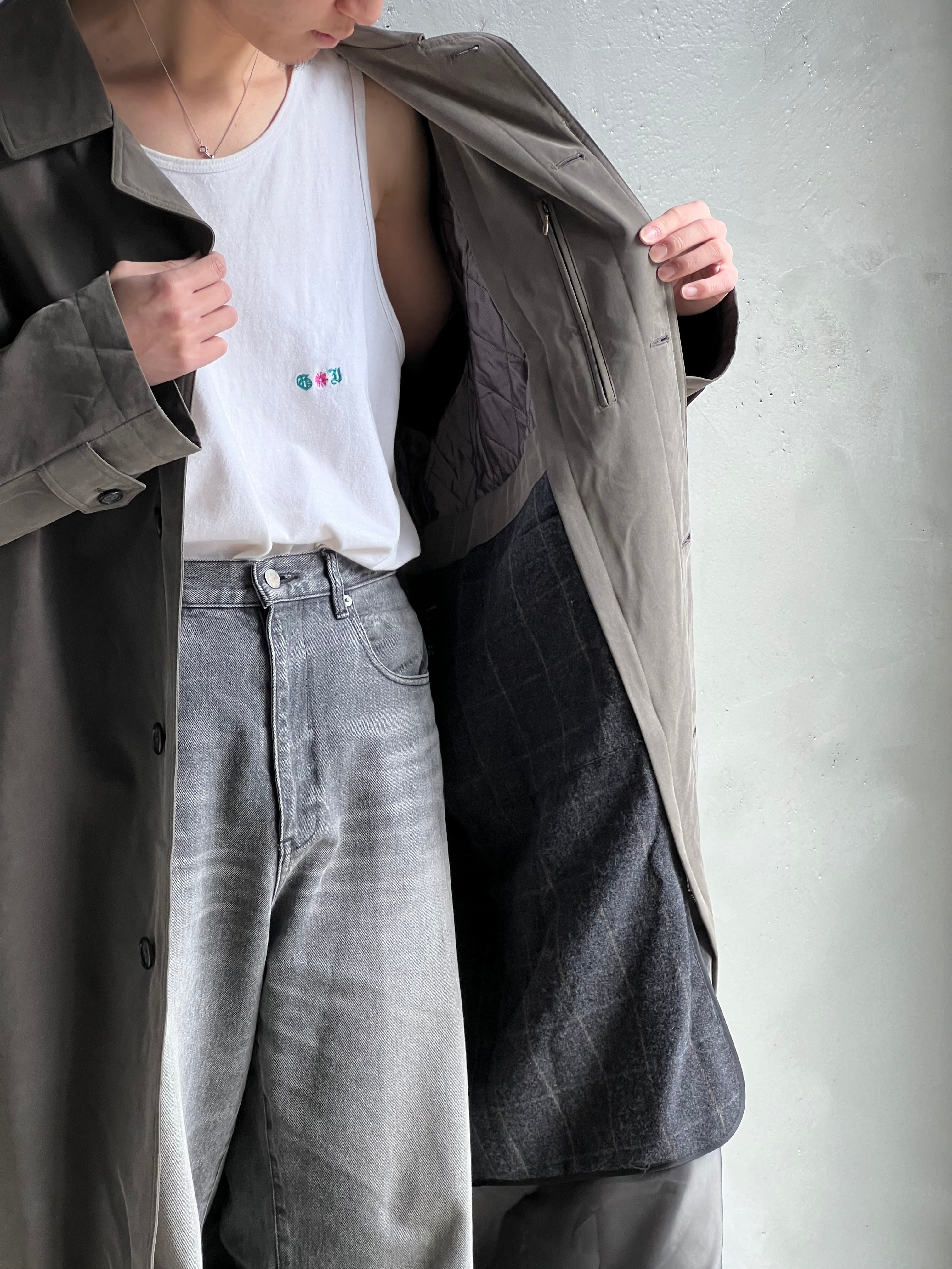 80's デタッチャブルライナーステンカラーコート | TUNAGI JAPAN