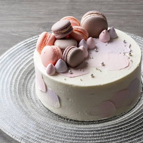 ケーキ マカロン プレゼント フェミニン可愛い クラシカルクレイケーキ