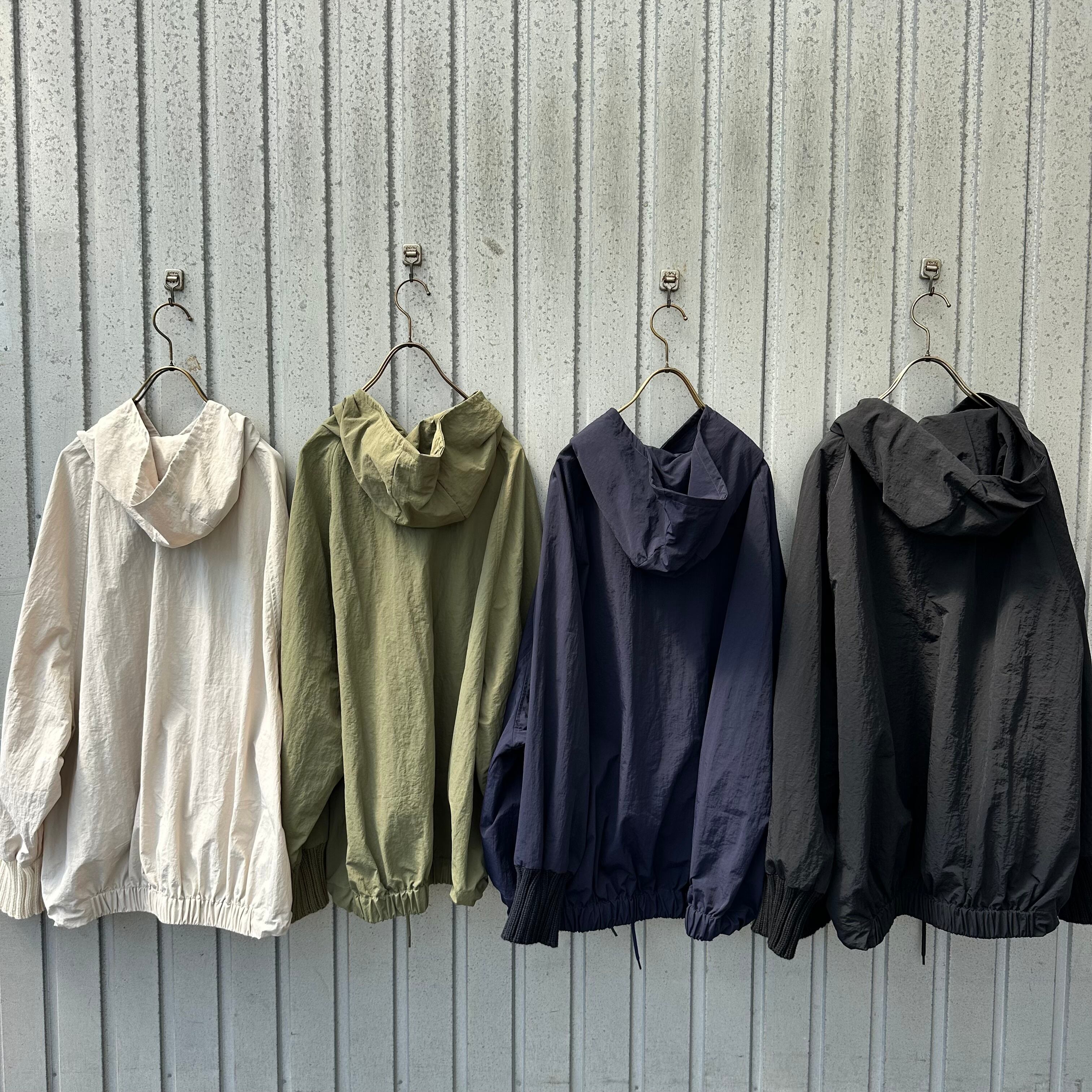 別注☆袖ざっくりリブアノラックパーカー/Mao made'25AW/992304 | WACKY