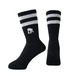EGOZARU エゴザル DOUBLE LINE SOCKS　BLACK