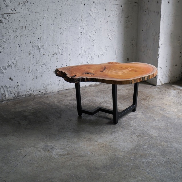 欅の一枚板 ローテーブル