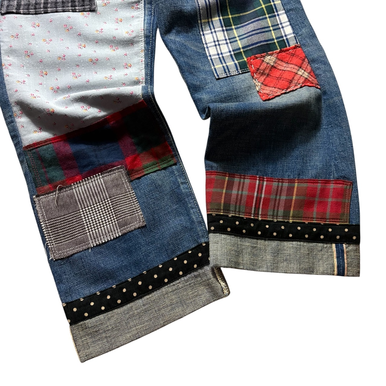 JUNYA WATANABE COMME des GARCONS patchwork denim pants