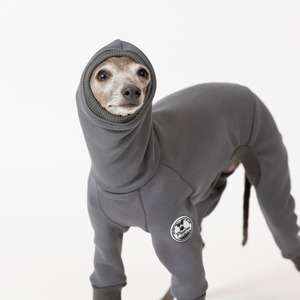 シルキーボンバーヒートロンパース　gray / イタグレ服