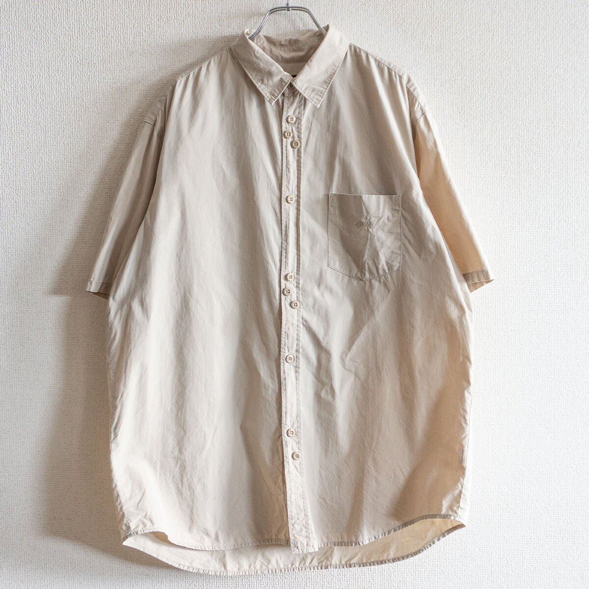 old stussy ランダムボタンシャツ vintage古着 00s】OLD STUSSY【ギャルソン ランダムボタン シャツ 】XL