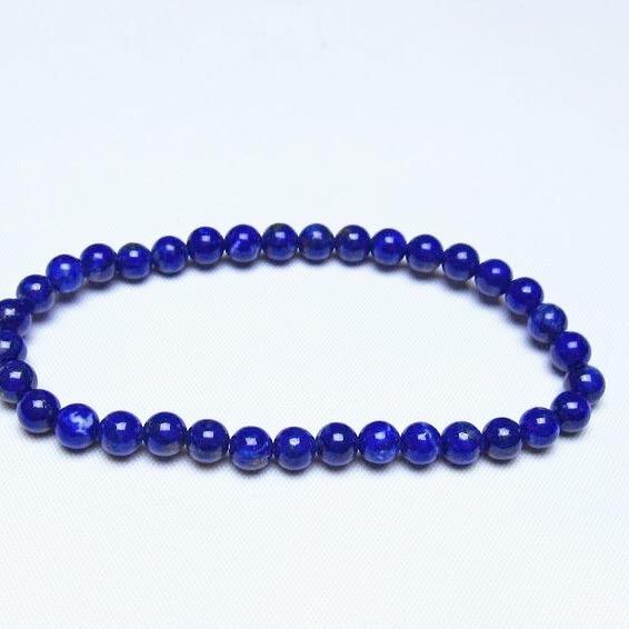 ラピスラズリ ブレスレット 5mm 一点物 メール便可 [M便 1/10] 111-48507