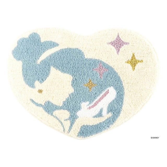 【マット】 PRINCESS Heart MAT-Cinderella（約55×75cm）