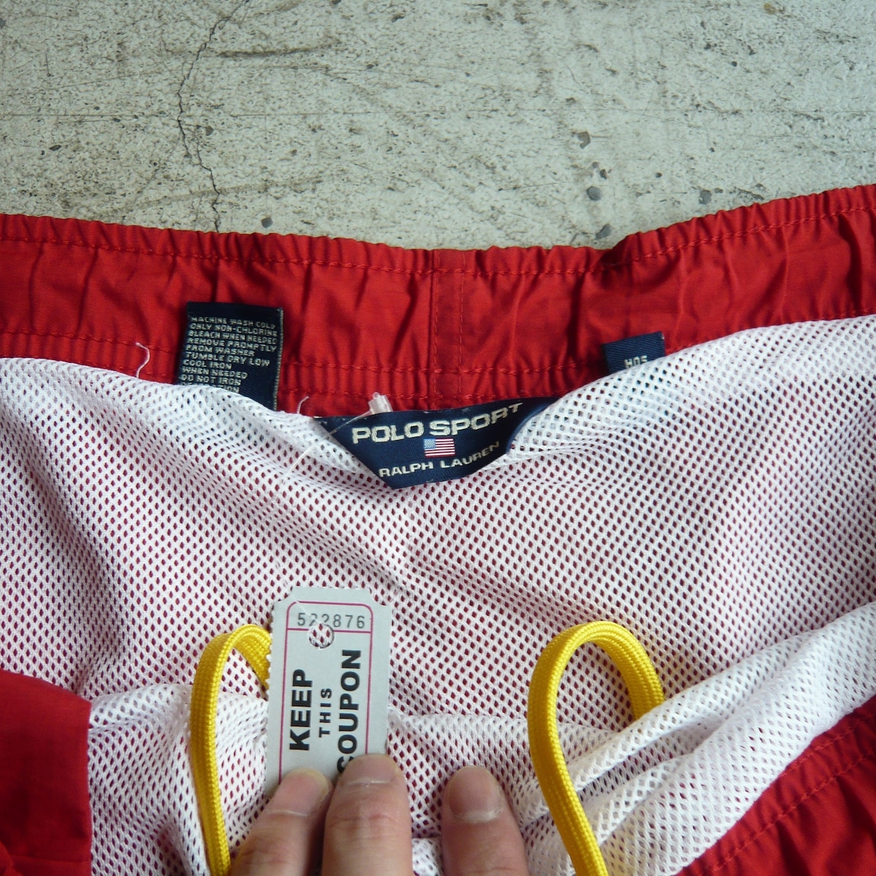 90s POLO SPORTS ナイロンショーツ