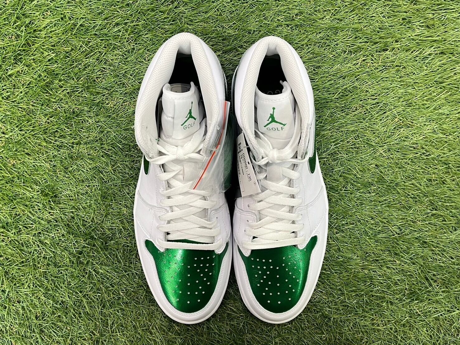 NIKE AIR JORDAN 1 HIGH GOLF METALLIC GREEN DQ0660-130 29cm 18022 