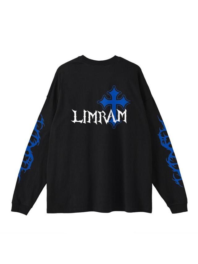 予約注文商品【No52】Blue Cross Long Shirt